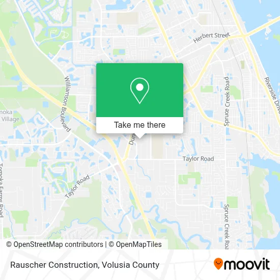 Rauscher Construction map