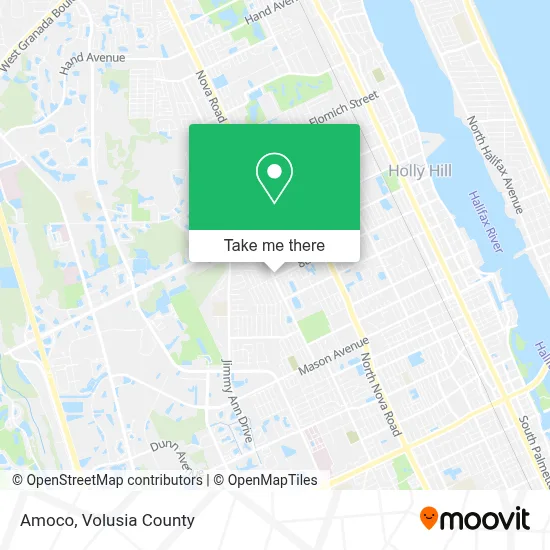 Amoco map