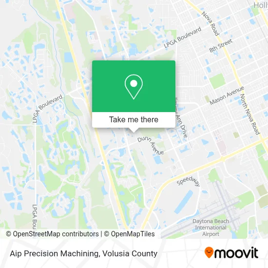 Aip Precision Machining map