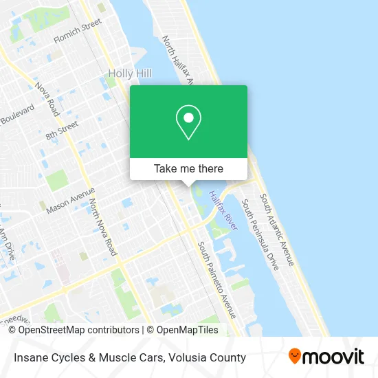 Insane Cycles & Muscle Cars map