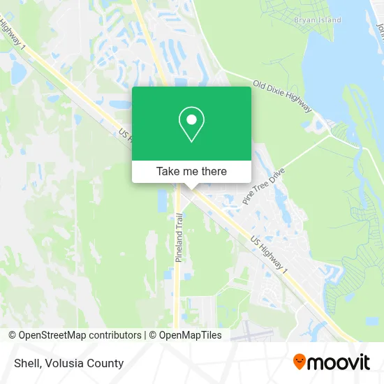 Shell map