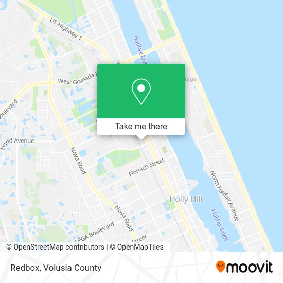 Redbox map