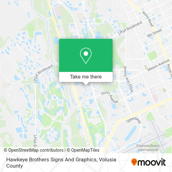 Hawkeye Brothers Signs And Graphics map