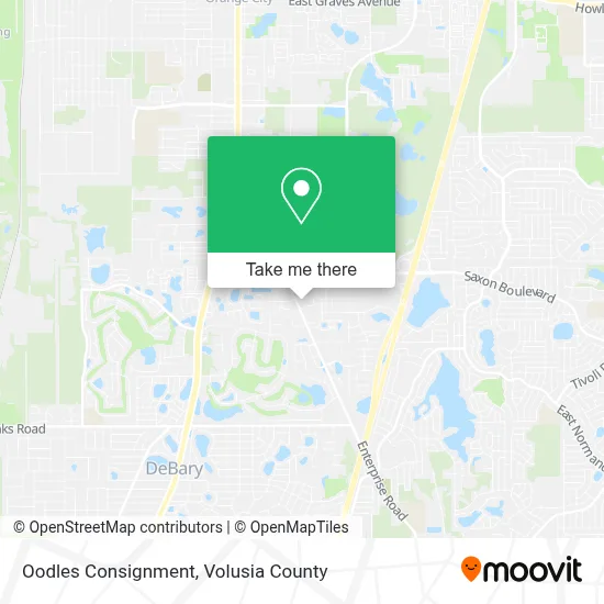 Oodles Consignment map