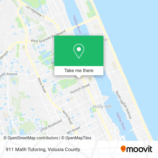 911 Math Tutoring map