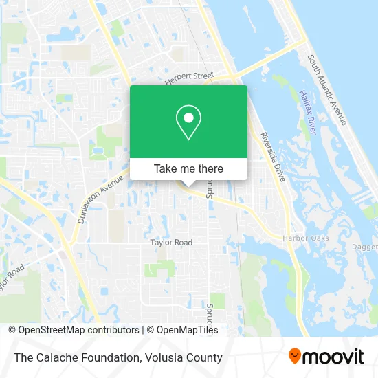 The Calache Foundation map