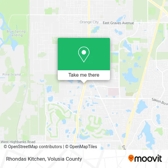 Rhondas Kitchen map
