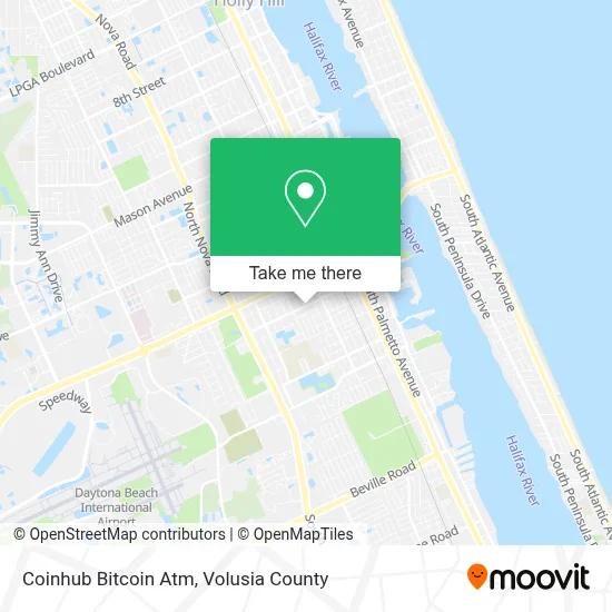 Coinhub Bitcoin Atm map