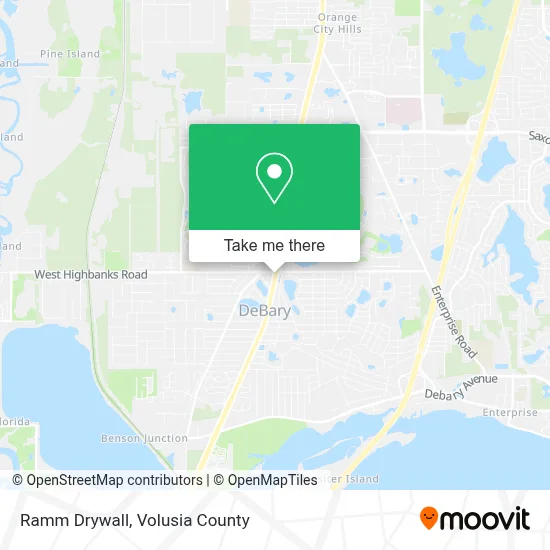 Ramm Drywall map