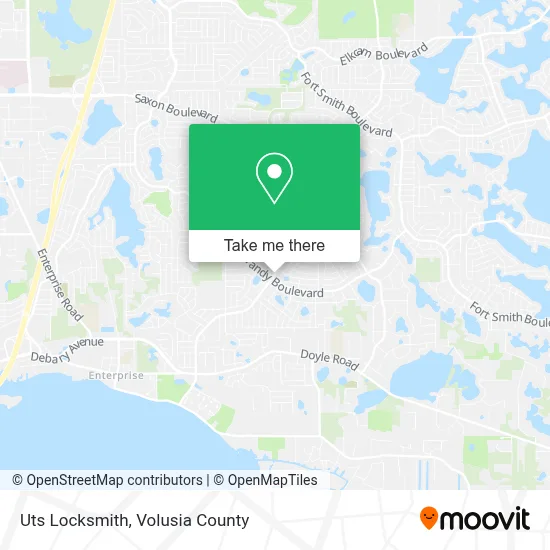 Uts Locksmith map