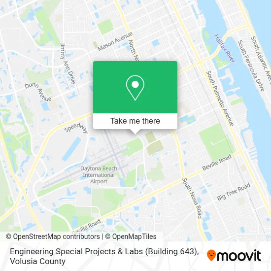 Engineering Special Projects & Labs (Building 643) map