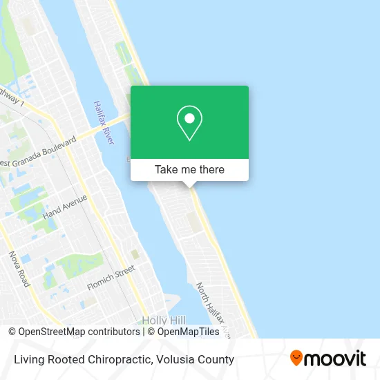 Living Rooted Chiropractic map