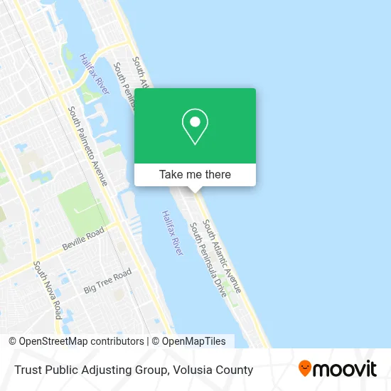 Trust Public Adjusting Group map