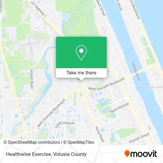 Healthwise Exercise map