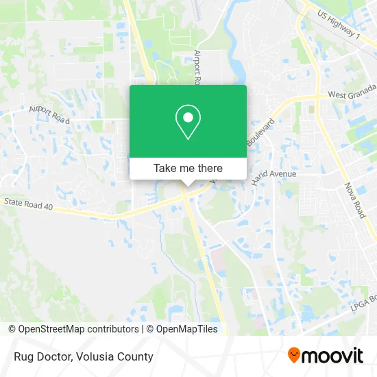 Rug Doctor map