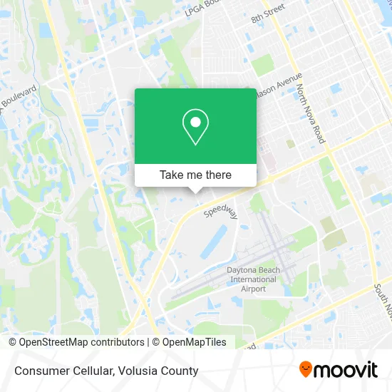 Consumer Cellular map