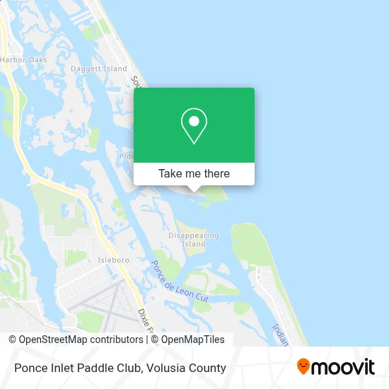 Ponce Inlet Paddle Club map