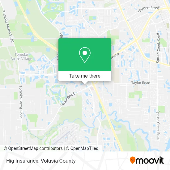 Hig Insurance map