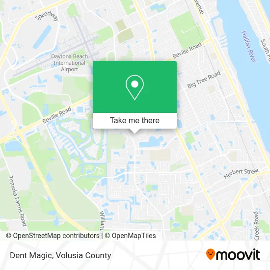 Dent Magic map