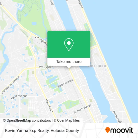 Kevin Yarina Exp Realty map