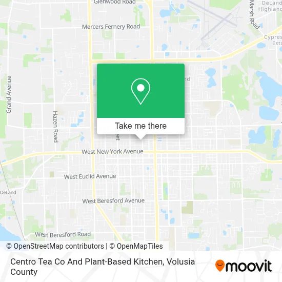 Centro Tea Co And Plant-Based Kitchen map
