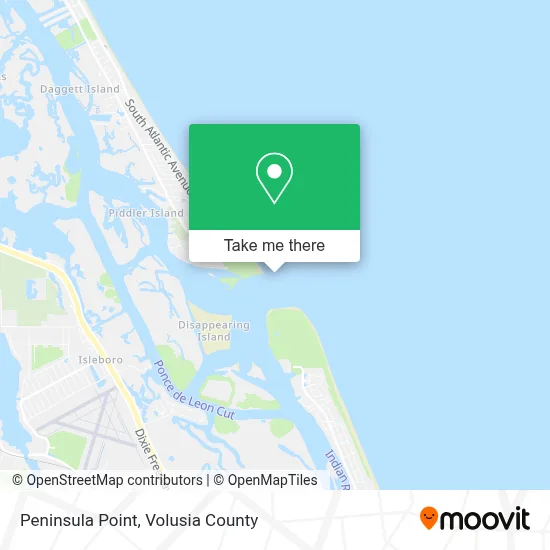 Peninsula Point map