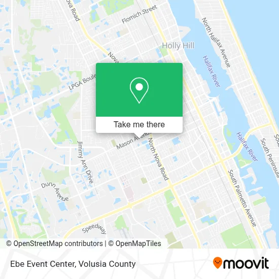 Ebe Event Center map