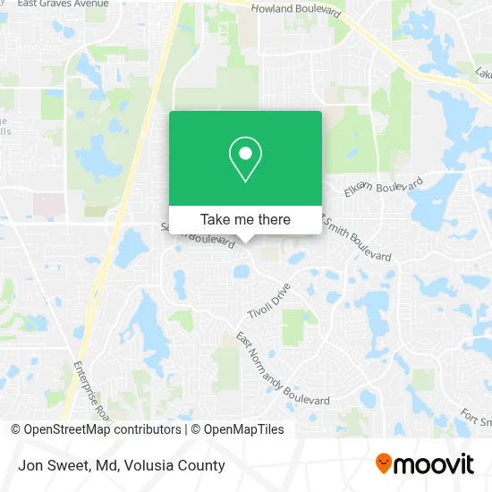 Jon Sweet, Md map