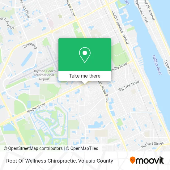 Root Of Wellness Chiropractic map