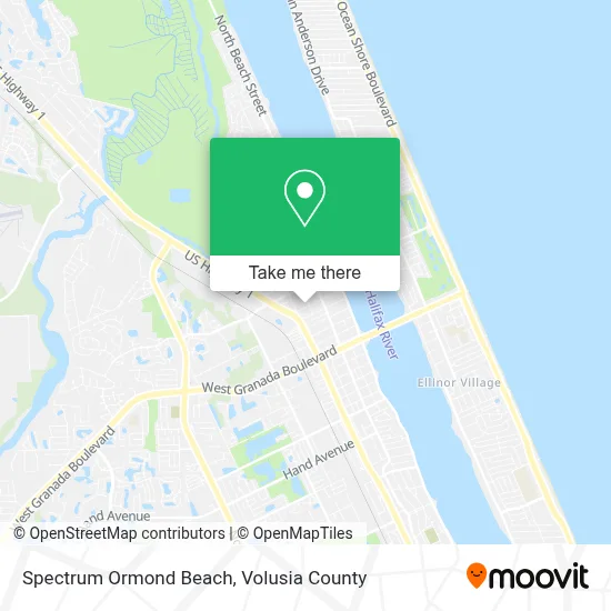 Spectrum Ormond Beach map