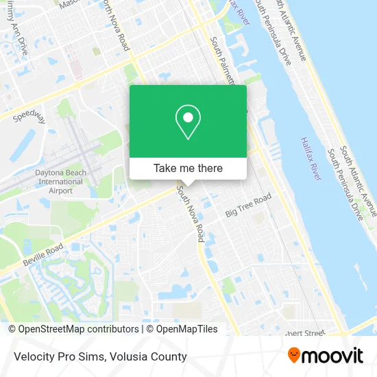 Velocity Pro Sims map