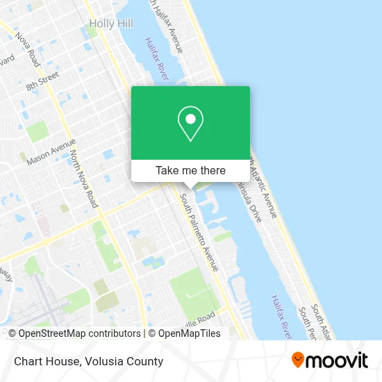 Chart House map