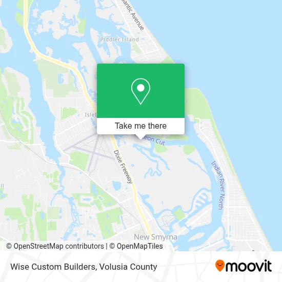 Wise Custom Builders map