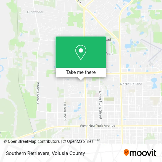Southern Retrievers map