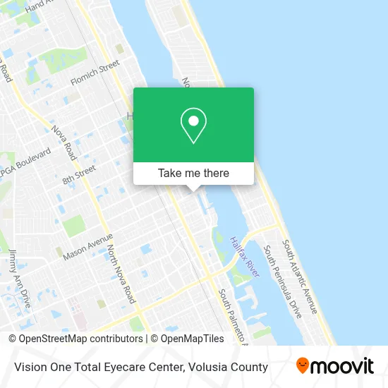 Vision One Total Eyecare Center map