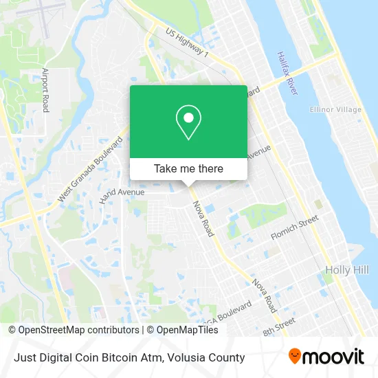 Just Digital Coin Bitcoin Atm map
