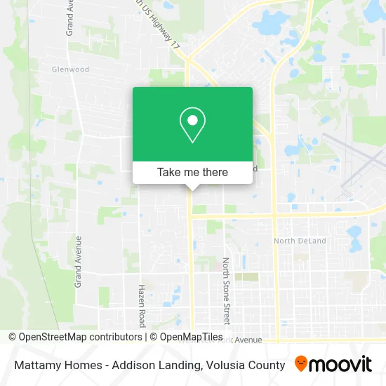 Mattamy Homes - Addison Landing map