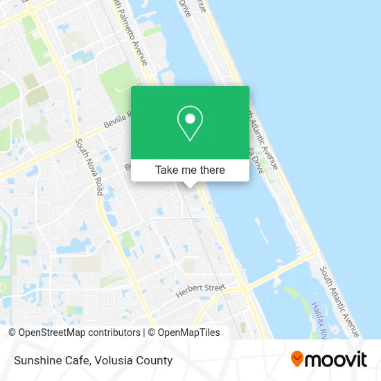 Sunshine Cafe map