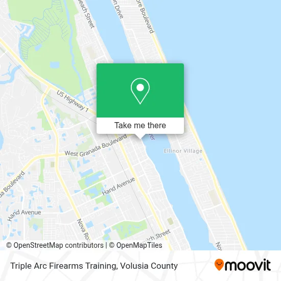 Triple Arc Firearms Training map