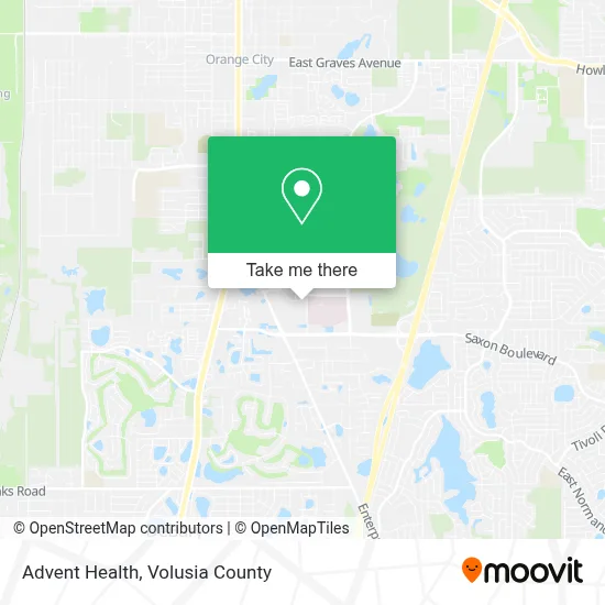 Advent Health map