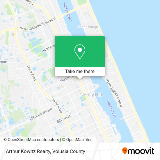 Arthur Kowitz Realty map