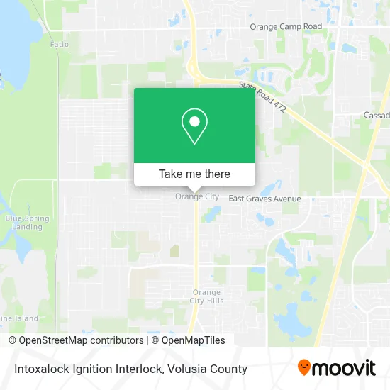 Intoxalock Ignition Interlock map
