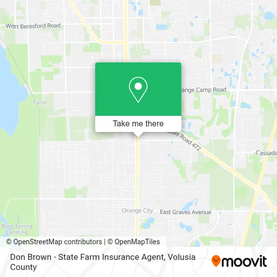 Don Brown - State Farm Insurance Agent map