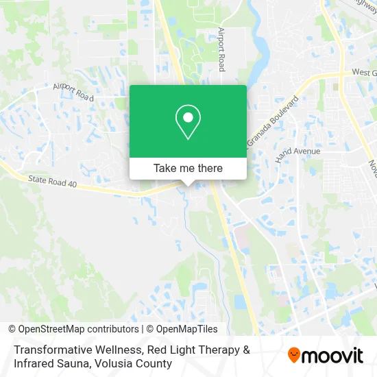 Transformative Wellness, Red Light Therapy & Infrared Sauna map