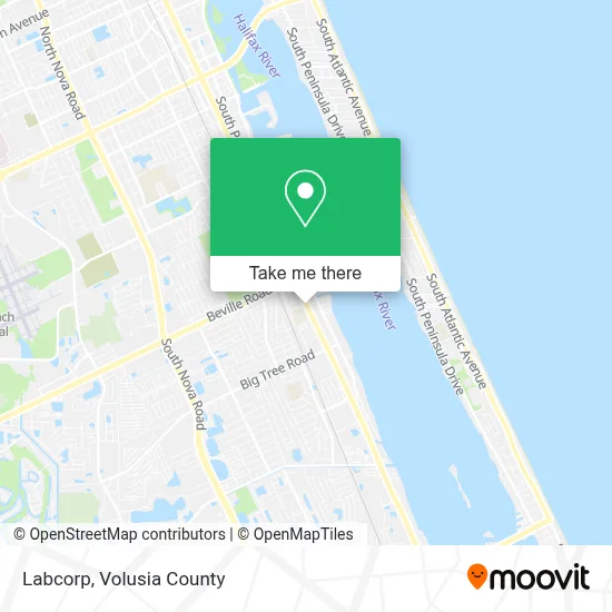 Labcorp map