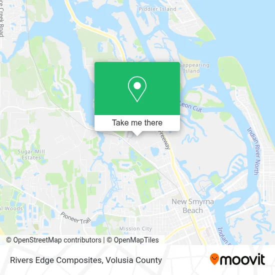 Rivers Edge Composites map