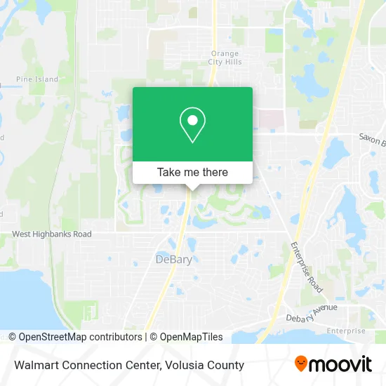 Walmart Connection Center map