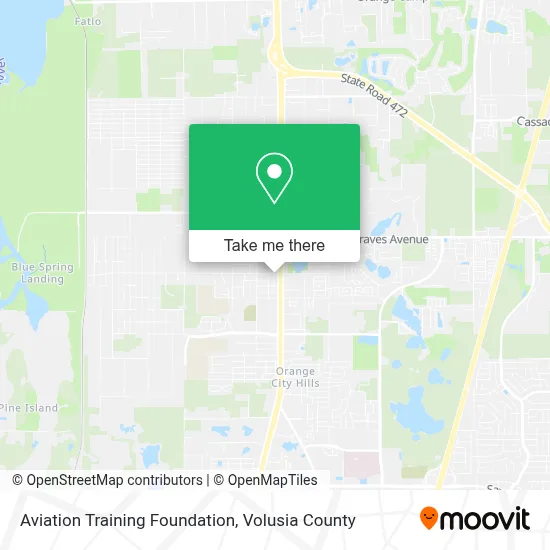 Aviation Training Foundation map