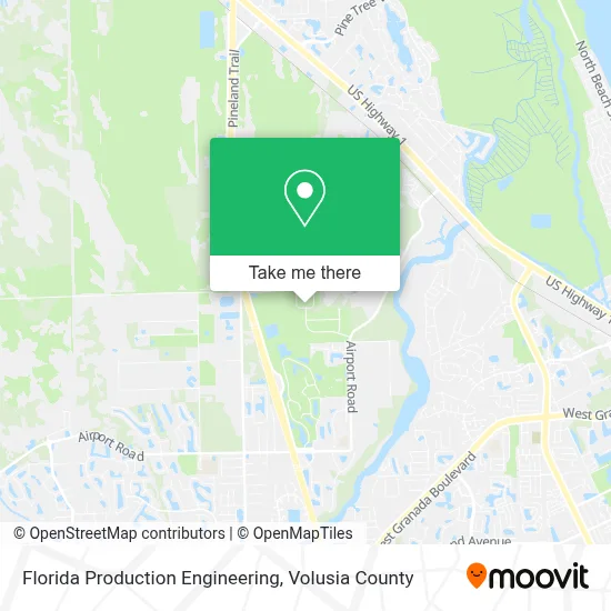 Florida Production Engineering map