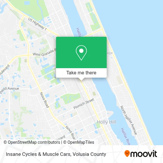 Insane Cycles & Muscle Cars map